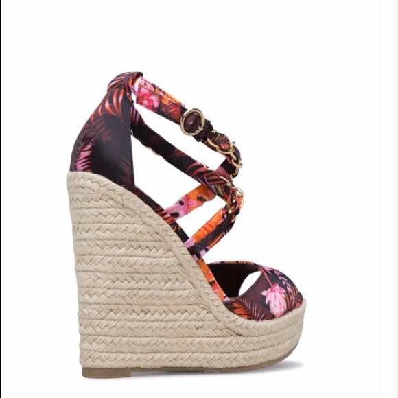 BANDY EMBELLISHED ESPADRILLE WEDGE - Picture 4 of 4